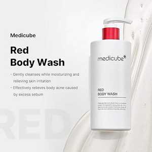 MEDICUBE ครีมอาบน้ำลดสิวสีแดง 400 กรัม ผลิตภัณฑ์ดูแลผิวจากเกาหลี ครีมอาบน้ำผิวขาว พร้อมฟองนุ่ม สำหรับผู้ใหญ่ ดูแลผิวที่มีแนวโน้มเป็นสิว - Product Image 6