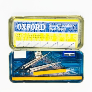 Trousse de géométrie multifonctionnelle en métal 13 pièces pour étudiants - Super Offre Marché Africain - Product Image 1