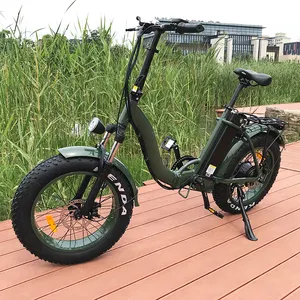 750 W Full Suspension Ebikeไฟฟ้าราคาถูกจักรยานสำหรับขายสีเขียวกรอบมอเตอร์แบตเตอรี่จักรยานRSD-509