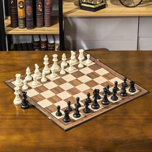 Nuevo Juego de <span class=keywords><strong>Ajedrez</strong></span> Internacional de Gran Tamaño, Tablero Plegable, Piezas Dobles, para Niños, Estudiantes y Competencias - Product Image 2