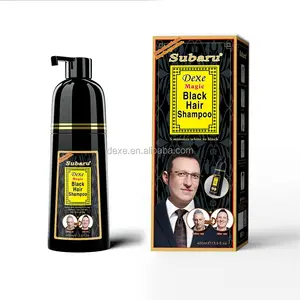 High Quality Hair Dye Shampoo Dexe Subaru Factory High Quality Vip Hair Color Shampoo Bottle For White Hair Dye Hair Black Herbal Permanent EXW Negotiable