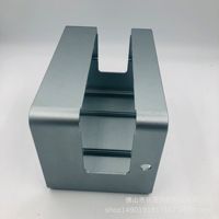 Boîtier d'amplificateur de puissance en aluminium extrudé personnalisé en usine Boîtier électronique en aluminium extrudé anodisé