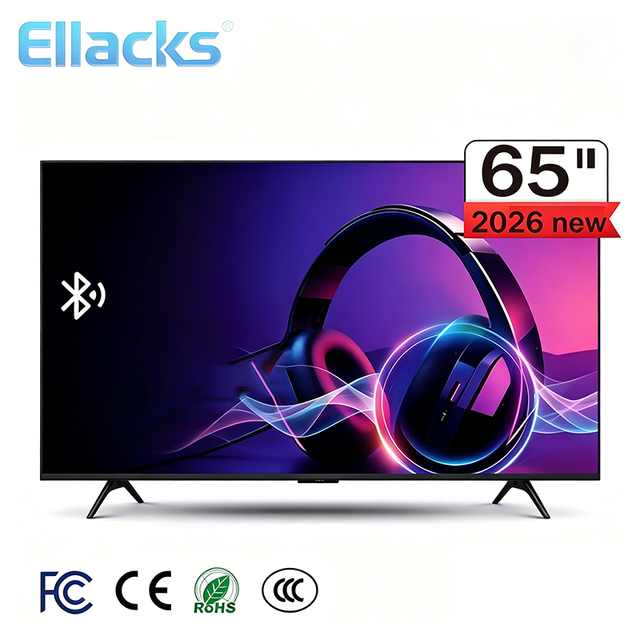 Big Screen Borderless 65 Inch Smart TV 4K Ultra HD LED Android Google WebOS Built-in Speaker Game HDTV Smart WiFi