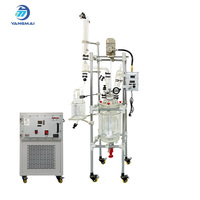 Evaporador Rotatorio Industrial de 20L, 50L, 100L con Condensador para Recuperación de Etanol en Grandes Volúmenes