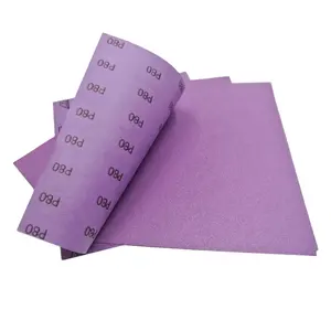 SATC General Purpose Polishing Sanding Wet Or Dry Sandpaper 9x11 Inch Abrasive Paper C-w Waterproof Latex Paper Alumina SA18542
