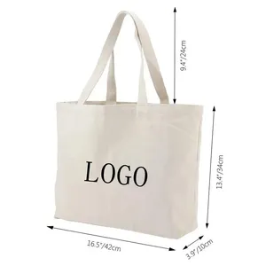 Özel Logo baskılı eko geri dönüşümlü alışveriş bakkal boş pamuk Mini tuval Tote çanta tasarım kendi logosu ile