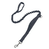 Laisse pour chien en nylon réfléchissante, durable et personnalisée, pour la promenade, la course et l'entraînement des chiens de taille moyenne à grande