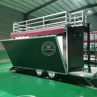 Mini conteneur mobile en acier de l'usine de la Chine 10ft Fast Food Coffee Bar Maisons Outdoor Modified Shipping Container Home for Shop