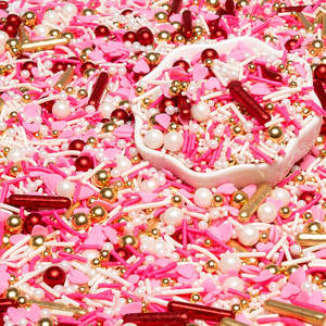 La torta di natale commestibile spruzza caramelle di zucchero di colore del Mix solido nell'imballaggio della bottiglia - Product Image 3