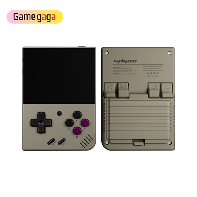 MIYOO Mini Plus Retro Handheld Game Console Portable Arch Linux System 3.5" HD IPS Screen 128MB RAM ARM Cortex-A7 3200mAh