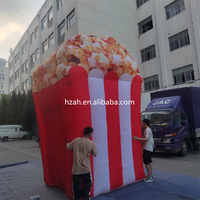 Stand à popcorn gonflable promotionnel personnalisé pour la publicité