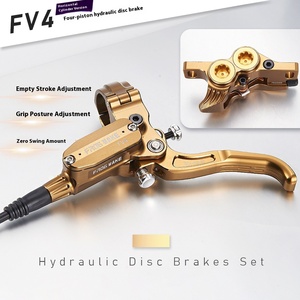 FROG WAKE FV4 H Freno de Disco Hidráulico de Aleación de Aluminio de Cuatro Pistones y Cuatro Palancas para Bicicleta de Montaña 800/1400mm - Product Image 5