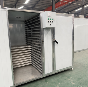 Séchoir industriel de plateau de traitement des aliments pour le séchage de fruits de mer et de viande avec le contrôle de PLC et le matériel de Ti - Product Image 2