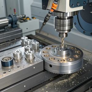 Services d'usinage de précision CNC pour métaux, aluminium, acier inoxydable, laiton, titane, production sur mesure en usine - Product Image 1