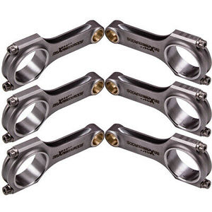 MaXpeedingrods dövme H kiriş 2jz Conrod 2JZGE 2JZGTE biyel ARP cıvata Toyota 2JZ Supra Mark Lexus IS300 - Product Image 3