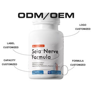 Suplemen <span class=keywords><strong>Sciatica</strong></span> OEM dengan Asam Alfa Lipoat, Dukungan Saraf <span class=keywords><strong>Sciatica</strong></span>, Vitamin Saraf Alami dalam Kapsul - Product Image 4