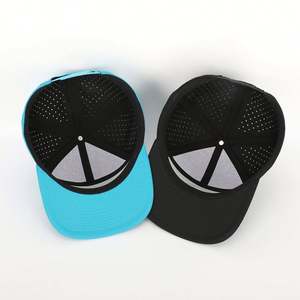 Gorra Deportiva Snapback Unisex Personalizada BSCI de Alta Calidad con 7 Paneles, Visera Plana, Parche de Goma PVC con Logotipo, Impermeable, con Imagen Perforada con Láser - Product Image 3