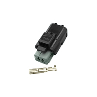 Connecteurs de capteur automobile 211PC022S8149 PBT/PA66 GF30 en nylon, boîtier 2 broches mâle/femelle