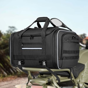 Échantillon gratuit Fabricant OEM Personnalisé Sac de voyage en PVC imperméable 500D pour moto Sac de selle arrière pour moto - Product Image 6