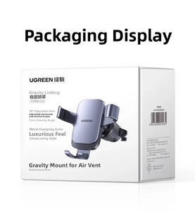 UGREEN LP816 supporto per telefono per auto supporto per braccio oscillante attacco per presa d'aria supporto per telefono per auto morsetto più ampio supporto per telefono cellulare presa d'aria - Product Image 6