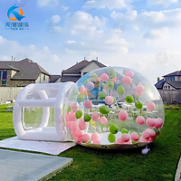 Tente à bulles géantes transparente en PVC gonflable Igloo en cristal Dome Fun Kids Party Balloons Clear House for Kids