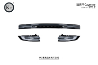Pour Porsche Cayenne 2024 2025 2026 9Y0.2 Ensemble de feux arrière OE améliorés Base rouge ou Noir fumé à effet d'eau qui coule