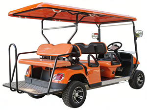 Carrito de Golf Semiautomático de 6 Plazas con Color Personalizado, Vehículo Turístico, Motor de CA de 72V, Baterías de 6x100Ah, Autonomía de 80 km, Tracción Trasera, CE - Product Image 2