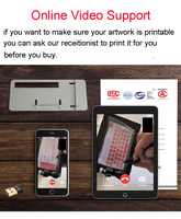 Imprimante Jet d'Encre TIJ Sans Fil Portable 25,4 mm pour Code de Lot, Logo, Date de Péremption sur Métal, Plastique, Bois, Tissu – Mini Machine d'Impression