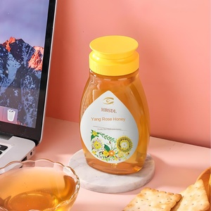 ขวดพลาสติกสำหรับสัตว์เลี้ยงแบบบีบสำหรับน้ำผึ้งมะนาวแบบพกพา300กรัม-400กรัมฝาเกลียวฝาปิดพิมพ์ลายหน้าจอของเหลวจากโรงงานขายส่งแหล่ง - Product Image 1