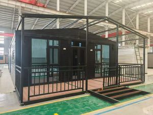 Maison conteneur préfabriquée extensible insonorisée de 20/40 pieds, conforme aux normes australiennes, étanche et portable, villa préfabriquée à 2 chambres - Product Image 5