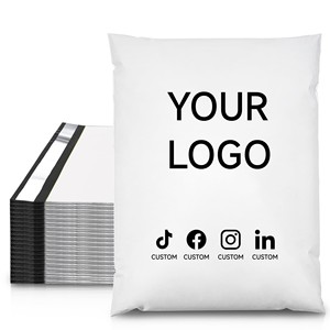 Tùy chỉnh Bưu Chính bưu kiện Túi Logo polymailers compostable bao bì <span class=keywords><strong>Poly</strong></span> bưu phẩm nhựa vận chuyển túi cho quần áo quần áo đóng gói - Product Image 3