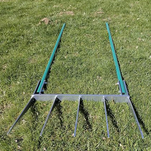 Jh-mech chuyên nghiệp đào ngã ba để loại bỏ cỏ dại mạnh mẽ xây dựng đôi Hàn răng thép cường độ cao vườn broadfork - Product Image 2