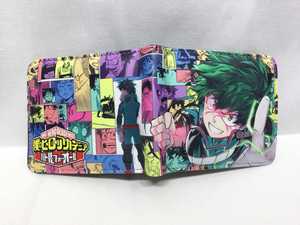 36 Design Haute Qualité Anime Mon Héros Izuku Midoriya Personnage Court Portefeuille Fermeture Éclair Coin Poche Carte de Crédit Bourse Comme Cadeau - Product Image 6