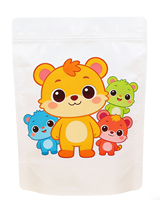 Sachets Doypack Personnalisables en Papier Kraft Écologique et Durable, 100g 250g, avec Fenêtre Transparente, Réutilisables, Qualité Alimentaire, pour Piments