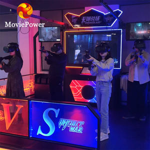 Parque de atracciones VR Equipo de juego de disparos Parque temático Sala de juegos interior Máquina de arcade Patio de juegos 9D VR Juego de pistola de tiro - Product Image 4