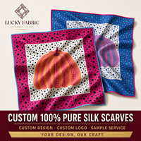 Écharpe en Soie Pure Vierge 90x90cm Carrée Habotai pour Peinture à la Main, Teinture Artisanale, Bricolage, Artisans, Vente Directe Usine, Accessoire de Mode, Vente en Gros