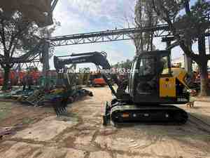Mini-excavatrice hydraulique d'occasion EC60 EC55 EC60D, importée, de haute qualité, Volvo 60, petite excavatrice EC60D à vendre - Product Image 4