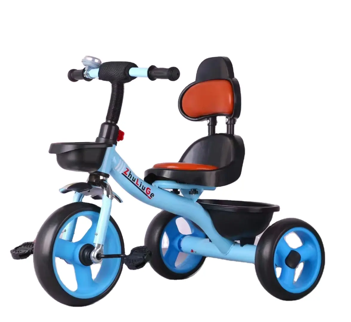 Toptan yüksek kalite çocuk triportörü bisiklet/çocuk üç tekerlekli bisiklet 3 tekerlekler/bebek pedalı arabalar için bebek üç tekerlekli bisiklet çocuklar