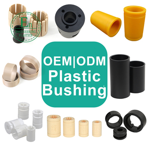 مصنوع حسب الطلب من البلاستيك جلبة POM من النايلون ABS Acetal Derlin من المطاط PTFE عمود جلبة - Product Image 6