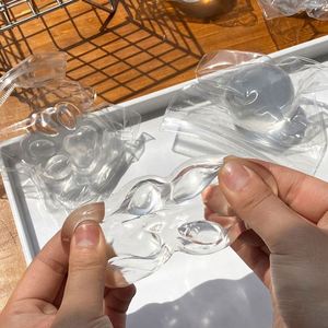 Nouveau style 2025 – Jouet anti-stress en forme de patte de chat, idéal pour la maternelle, cadeau Kawaii pour soulager le stress, patte de chat chromée - Product Image 3