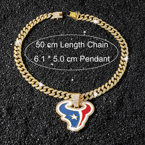 Collier pendentif tête de bœuf hip-hop populaire, plaqué or et argent, style punk urbain, pour hommes, bijoux de mode, vente en gros - Product Image 5