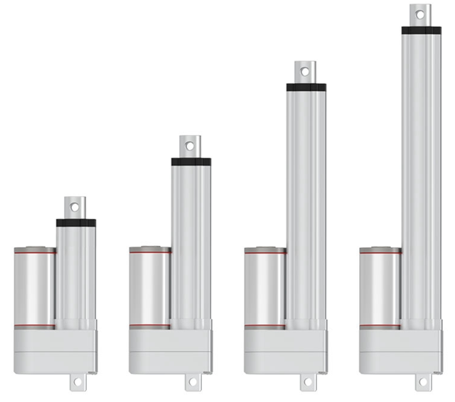 Factory Supply DC 12V 24V 48V Electric Linear Actuator Linear Motor Stroke 150mm 250mm 350mm 450mm