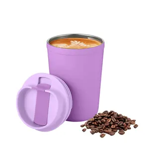 Portable oem odm 350ml coffee tumblers custom design various capacity wholesale bulk tumbler with lid