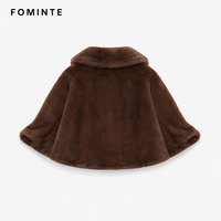 Manteau court réversible en fausse fourrure pour femme, coupe-vent, design personnalisé, chaud et luxueux pour l'hiver