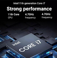 Ordinateur portable 16 pouces, 16 Go de RAM, 512 Go de SSD, Ultrabook, ordinateur portable I7