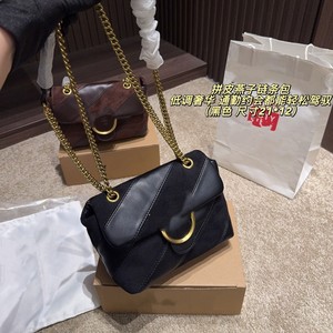 Swallow Bag Chain Strap Genuine Leather Shoulder Crossbody Bag Black Coffee Color Horizontal Square Anti Theft Spring 2026 - Product Image 5