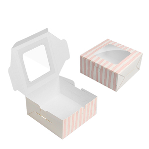 Scatole all'ingrosso in carta per pane, cioccolato, ciambelle, torte, dolci, prodotti da forno, biscotti e altri alimenti da asporto - Product Image 2