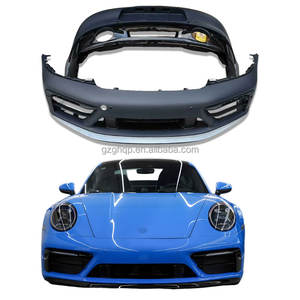 Para Porsche 911 992 <span class=keywords><strong>Carrera</strong></span> barras delanteras y traseras GT3 Kit de carrocería SD Surround Bumper Upgrade piezas automotrices - Product Image 1
