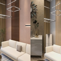 Panneau décoratif moderne imprimé en 3D, imperméable et ignifuge, pour intérieur et extérieur, idéal pour villas, hôtels, hôpitaux et halls, à prix abordable