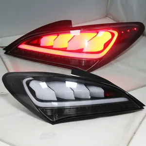 ไฟท้าย Led เต็มรูปแบบสำหรับ Hyundai สำหรับ Genesis Coupe 2009-2011เลนส์ใส JY